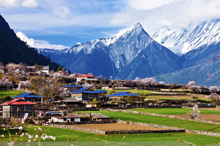 【西藏】林芝桃花,雪域高原,西藏9日全景旅拍摄影团