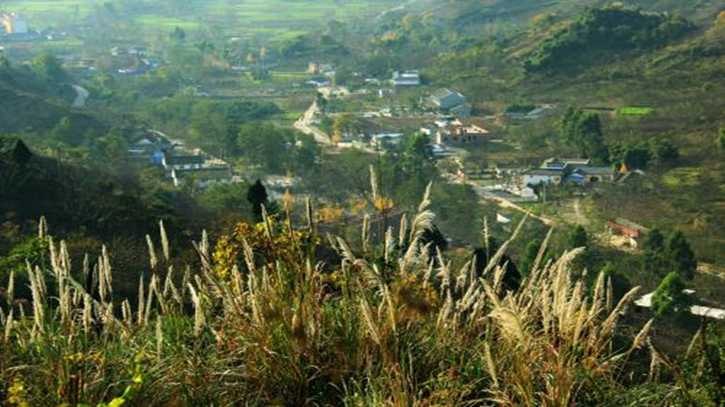 【花海穿越|葛仙山穿白鹿】成都周边经典穿越线路,打卡五龙洞白鹿小镇