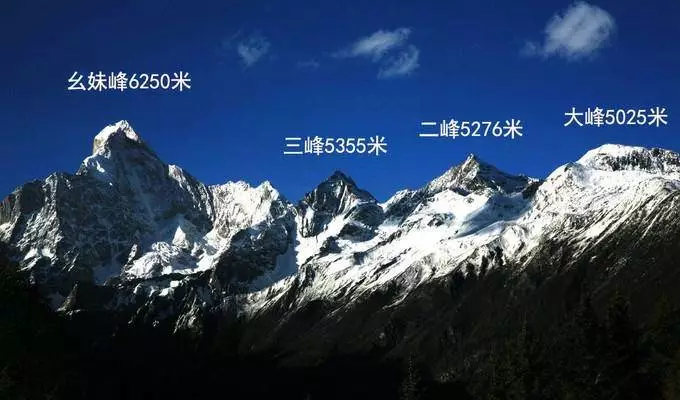 汶川县海拔图片