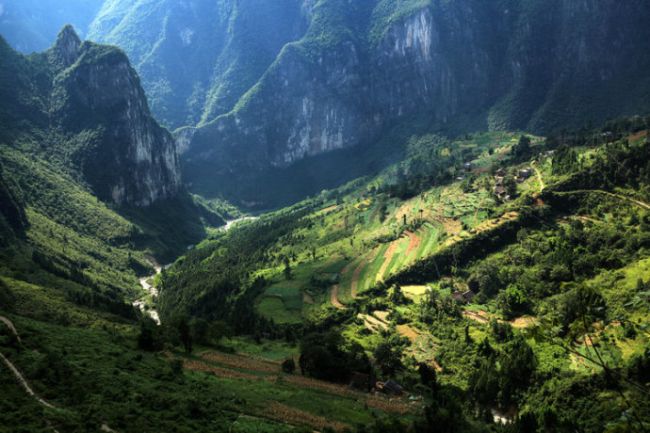 苍王峡景区图片