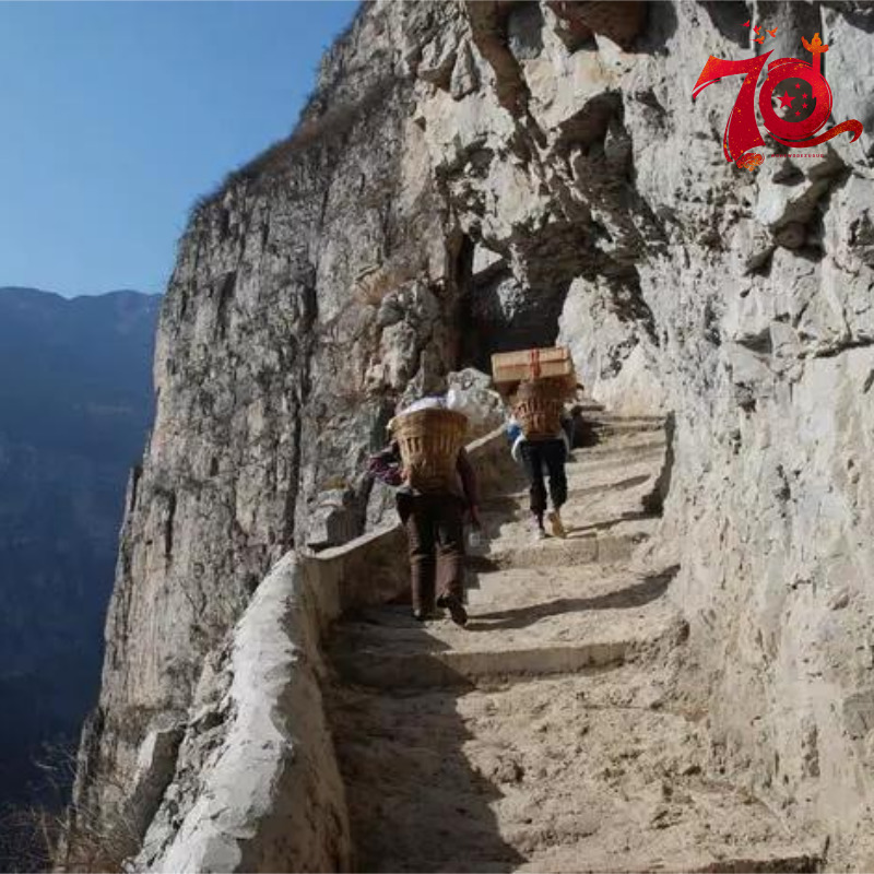 【古路村】从一线天到骡马道,探秘悬崖上的村庄