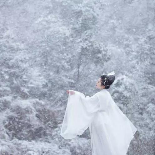 【红颜山】银装素裹,只为红颜醉