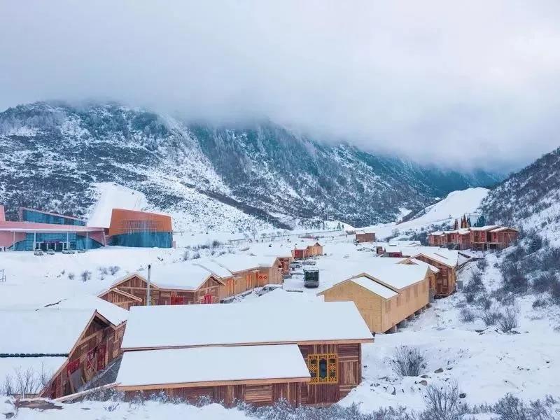 【鹧鸪山滑雪+毕棚沟】四川人的雪乡,一个梦幻的冰雪王国