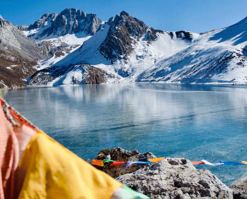 【冰湖|红星岩海子1.5日】小众海子线,新手友好的入门级雪山徒步,轻松邂逅秘境冰湖!